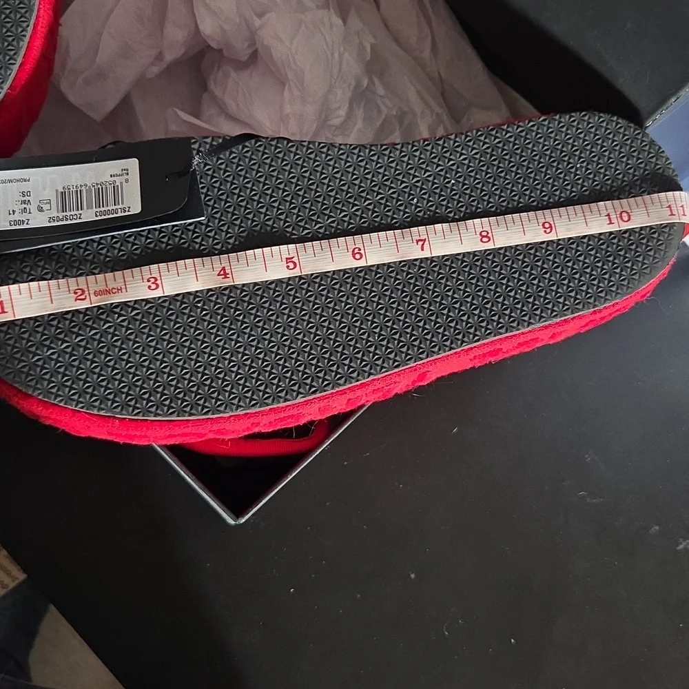 Versace Red and Gold Slides Unisex Full Inclusion - Picture 5 of 9